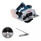 Bosch GKS 185-LI 16.5 cm Black, Blue, Grey 5000 RPM