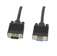Lanberg CA-VGAC-10CC-0018-B+ VGA cable 1.8 m VGA (D-Sub) Black