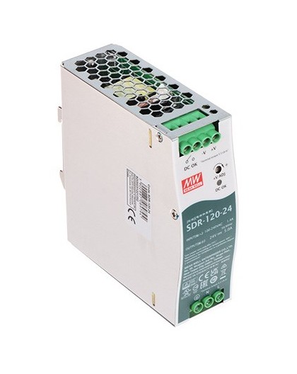 Switching Power Supply SDR-120-24 Mean Well