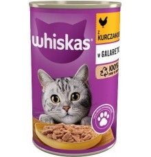 WHISKAS with chicken in jelly - wet cat food - 400g