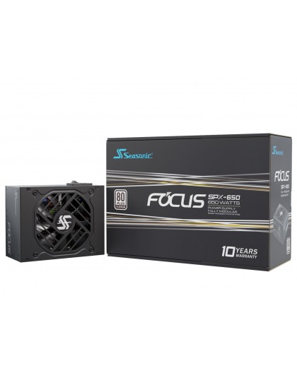Seasonic FOCUS-SPX-650 power supply unit 650 W 20+4 pin ATX CFX Black