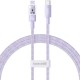 Baseus Gem USB-C to iP fast charging cable 1 m 20 W Purple
