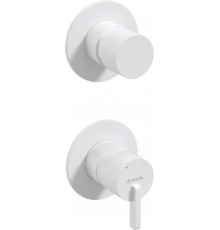 Concealed shower mixer with shower switch
