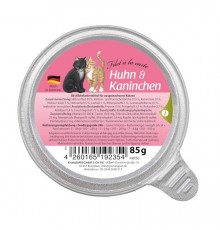 GRANATAPET Filet á la carte Chicken with rabbit - wet cat food - 85g