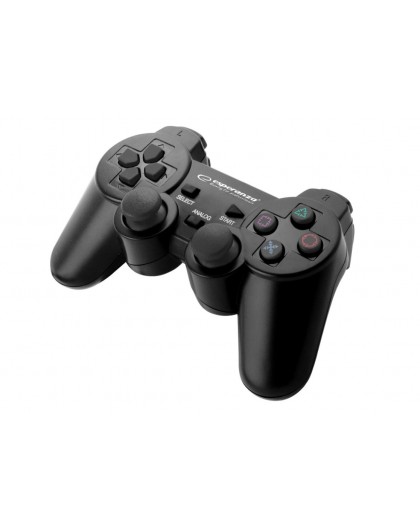Esperanza EGG107K Gaming Controller Gamepad PC,Playstation 3 Analogue / Digital USB 2.0 Black