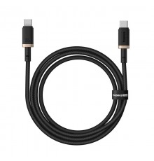 Baseus Dura Type C to Type C 100 W fast charging cable 1 m Black, Gold