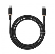 Baseus Dura Type C to Type C 100 W fast charging cable 1 m Black, Gold