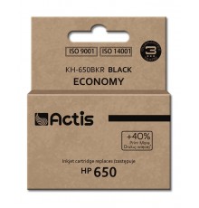 Actis KH-650BKR ink (replacement for HP 650 CZ101AE Standard 15 ml black)