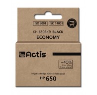 Actis KH-650BKR ink (replacement for HP 650 CZ101AE Standard 15 ml black)