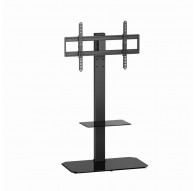 Gembird TVS-86ST-01 TV floor stand, 43" - 86", black