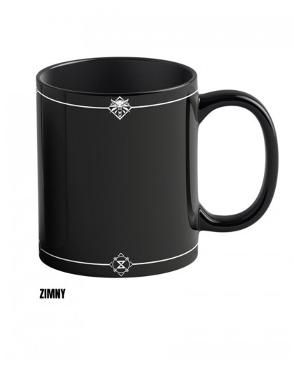 Mug Good Loot The Witcher 3 Art Heat Reveal - Geralt & Ciri 480 ml Black