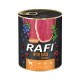 Dolina Noteci Rafi Dog wet food with duck, blueberries and cranberries - 800g