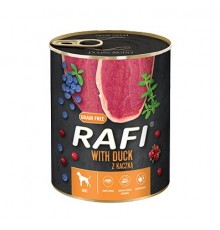 Dolina Noteci Rafi Dog wet food with duck, blueberries and cranberries - 800g