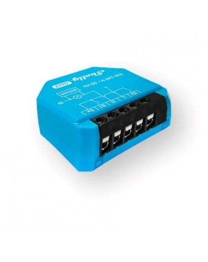 SHELLY 1L Gen3 WiFi relay without neutral wire