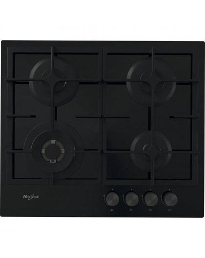 Whirlpool AKT 6455/NB1 hob Black Built-in Gas 4 zone(s)