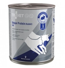 TROVET Unique Protein UPR Rabbit - wet food for dogs and cats - 800g
