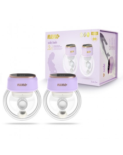 Neno Sole Twin - three-phase cordless premium electronic breast pump