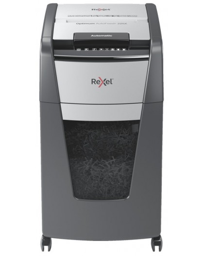 Rexel Optimum AutoFeed+ 225X paper shredder Cross shredding 55 dB 23 cm Black, Grey
