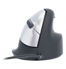 R-Go Tools Ergonomic mouse R-Go HE Break with break software, medium (hand size 165-185 mm), right-handed, Wired, black