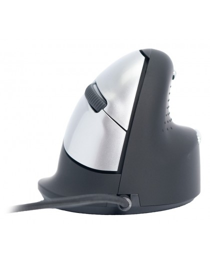 R-Go Tools Ergonomic mouse R-Go HE Break with break software, medium (hand size 165-185 mm), right-handed, Wired, black