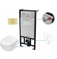 6-in-1 concealed toilet set