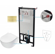 6-in-1 concealed toilet set