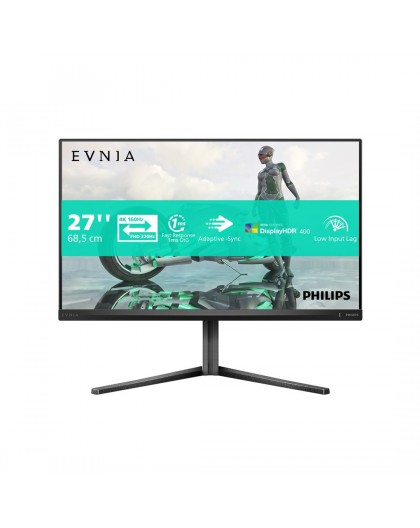 Philips Evnia 3000 27M2N3800A/00 computer monitor 68.6 cm (27") 3840 x 2160 pixels 4K Ultra HD LCD Grey