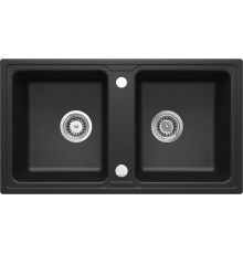 2-bowl granite sink