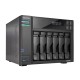 Asustor LOCKERSTOR 6 NAS Desktop Intel® Celeron® N5105 8 GB DDR4 HDD ADM Black