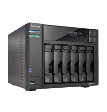 Asustor LOCKERSTOR 6 NAS Desktop Intel® Celeron® N5105 8 GB DDR4 HDD ADM Black
