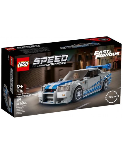 LEGO SPEED CHAMPIONS 76917 FAST & FURIOUS - NISSAN SKYLINE GT-R (R34)