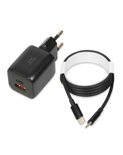 iBOX C-42 GaN PD33W Wall charger, Black