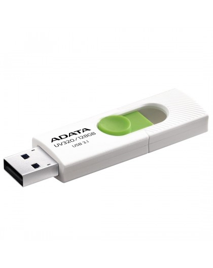ADATA UV320 USB flash drive 128 GB USB Type-A 3.2 Gen 1 (3.1 Gen 1) Green, White