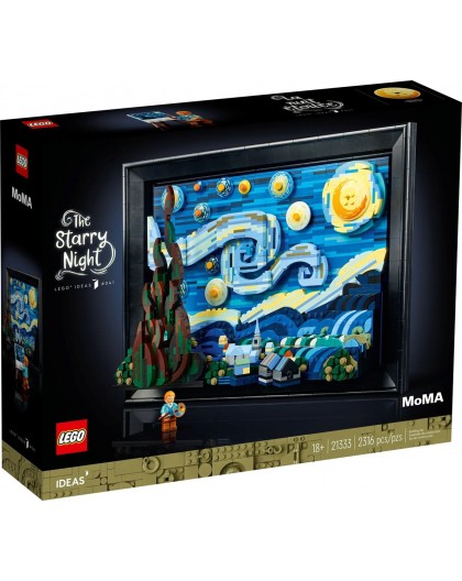 LEGO IDEAS 21333 THE STARRY NIGHT - VINCENT VAN GOGH