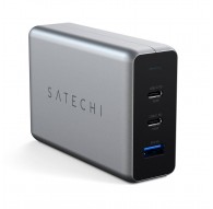Satechi USB-C PD GaN Charger 100W, 2x USB-C, 1x US
