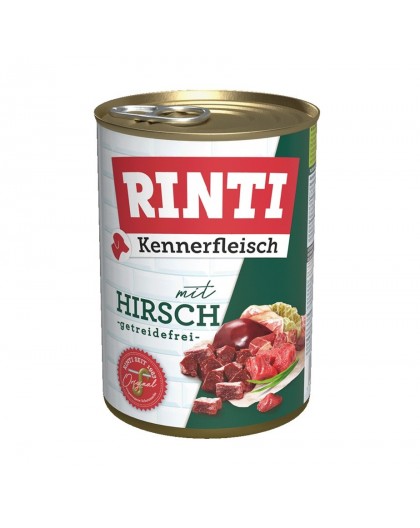 RINTI Kennerfleisch Deer - wet dog food - 400g