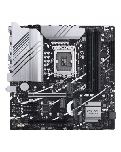 Asus | PRIME Z790M-PLUS | Processor family Intel | Processor socket LGA1700 | DDR5 DIMM | Memory slots 4 | Supported hard disk d