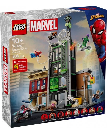 LEGO MARVEL 76324 Spider-Man vs. Oscorp