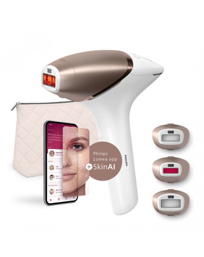 Philips BRI973/00 light hair remover Intense pulsed light (IPL) Rose gold, White