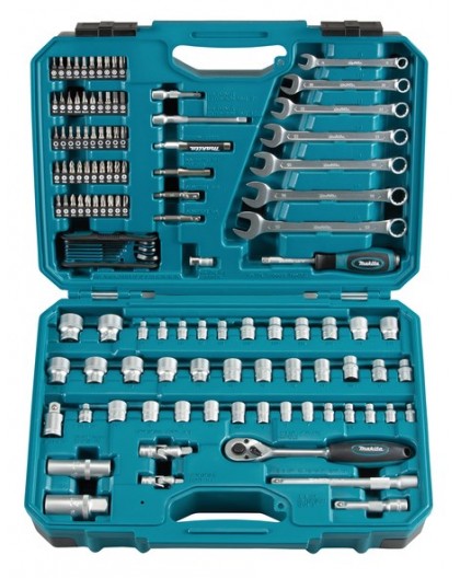 Makita E-06616 mechanics tool set 120 tools