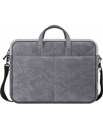 Defender Solid 15.6" 39.6 cm (15.6") Toploader bag Grey