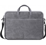 Defender Solid 15.6" 39.6 cm (15.6") Toploader bag Grey