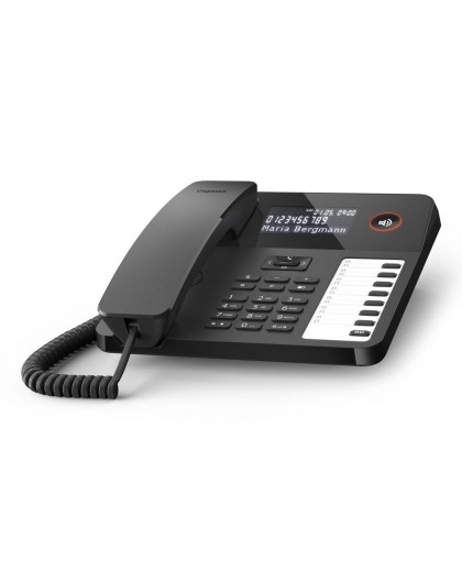 Gigaset DESK 600 Analog telephone Caller ID Black