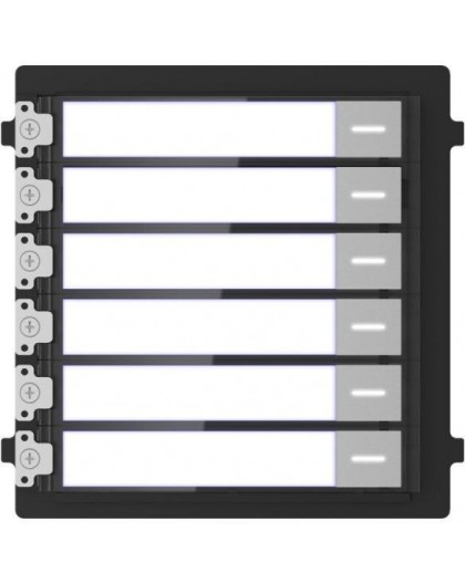 Call module (6 buttons) HIKVISION DS-KD-KK