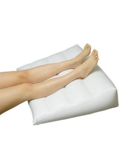 Inflatable orthopaedic leg and back cushion