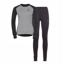 Thermal underwear - Odlo Set ACTIVE WARM Special Set size L Grey