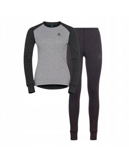 Thermal underwear - Odlo Set ACTIVE WARM Special Set size L Grey