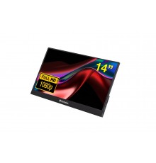 Verbatim 49590 computer monitor 35.6 cm (14") 1920 x 1080 pixels Full HD LCD Black