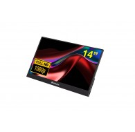 Verbatim 49590 computer monitor 35.6 cm (14") 1920 x 1080 pixels Full HD LCD Black