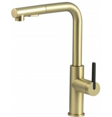 Kitchen faucet with pull-out spout